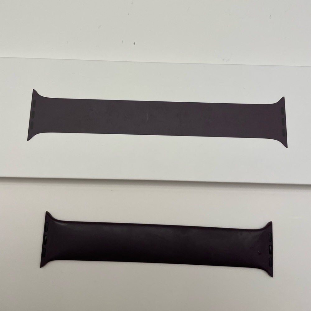 COPY - Dark Cherry Solo Loop Apple Watch Band